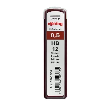 ROTRING 0,5mm HB grafithegy 12 szál/tubus