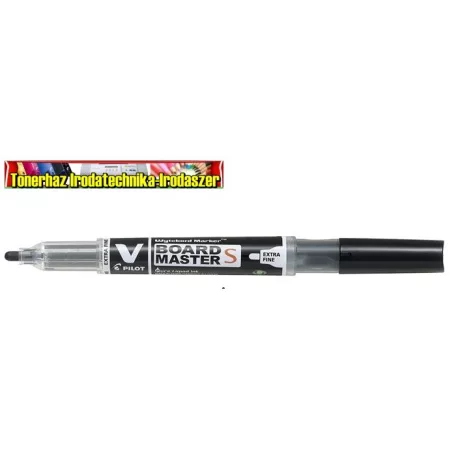 PILOT  V-Board Master Táblamarker, 1,3 mm,EF, kúpos,FEKETE