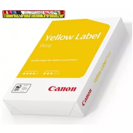 Canon Yellow label Standard A/4 80gr fénymásolópapír 1csomag  500ív/cs (CANON COPY)(CIE 146)