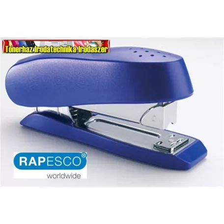  RAPESCO Luna Half-Strip Tűzőgép, 24/6-8, 26/6-8, 50 lap, elöltöltős, műanyag, kék (IR0237)