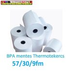   57mmx9fmx12mm hőpapír BPA mentes (thermo szalag)  (57x30,57/30)