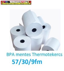 57mmx9fmx12mm hőpapír BPA mentes (thermo szalag)  (57x30,57/30)