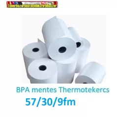   57mmx9fmx12mm hőpapír BPA mentes (thermo szalag)  (57x30,57/30)
