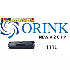   SAMSUNG MLT-D111L nagy kapacítású NEW V.2 CHIP  ORINK Prémium utángyártott Lézertoner SLM2022, M2070 nyomtatókhoz,  fekete, 1,8k
