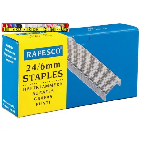 Rapesco Tűzőkapocs 24/6mm