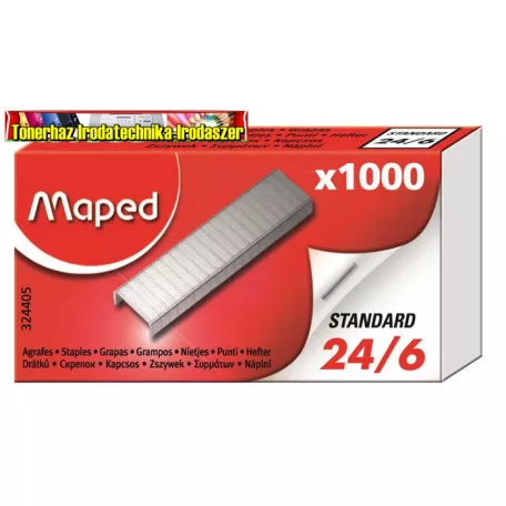 Maped Tűzőkapocs 24/6 1000db/dob