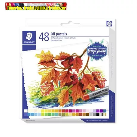 Olajpasztell kréta, STAEDTLER Design Journey 48 különböző szín (48db/dob)