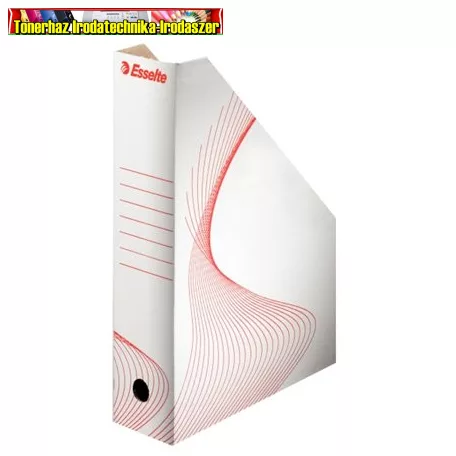 Esselte papír iratpapucs fehér 8 cm-es karton (493222)