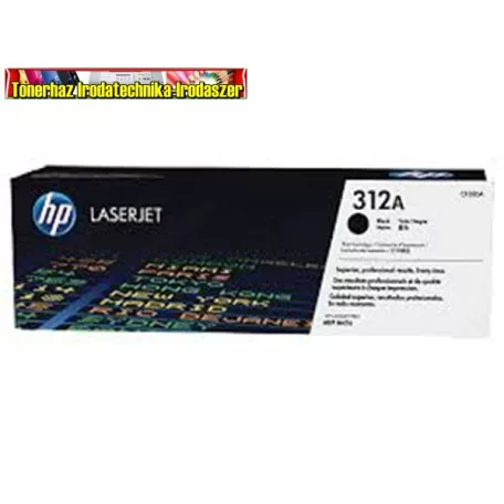 HP EREDETI CF380A Lézertoner, HP 312A fekete, 2,4k
