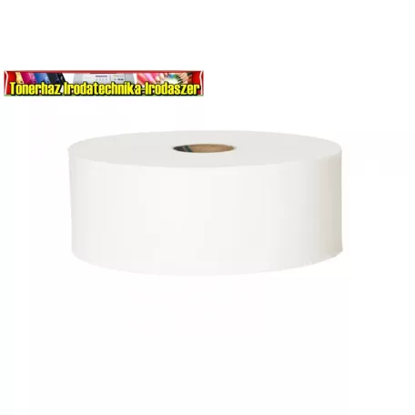 Toalettpapír Ipari extra fehér 100%cellulóz közepes(23cm) 160méter/tek,2 rétegű  