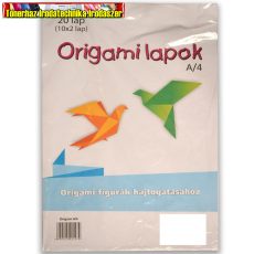 Origami papír A4, 20 lap