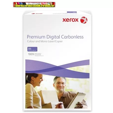 Xerox digitálisan nyomtatható önátírós papír A/4 2 példányos 500db(250garnitura)/cs 99105