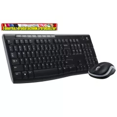   LOGITECH Vezeték Nélküli Billentyűzet + Optikai egér DESKTOP MK270