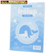 Írólap 20-50 A5 famentes nylon csomagolás FEHÉR (50ív/csom) Bluering
