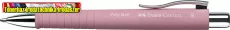 Faber-Castell Poly Ball golyóstoll 0,7 mm, nyomógombos, rózsaszín tolltest Faber-Castell Poly Ball golyóstoll 0,7 mm, nyomógombos, rózsaszín tolltest