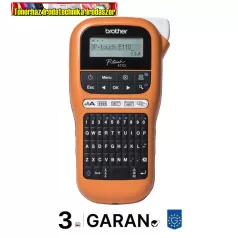   Brother PT-E110VP feliratozógép (PTE110VP) hordtáskával, hálózati adapterrel