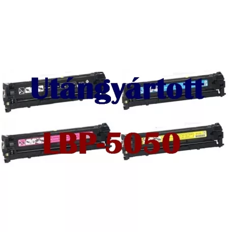 Canon  CRG-716 Bk,C,M,Y  Prémium utángyártott tonerek  (CRG716, LBP5050,LBP-5050) 