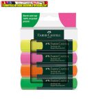   Faber-Castell Szövegkiemelő 4db-os készlet 254844 TEXTLINER
