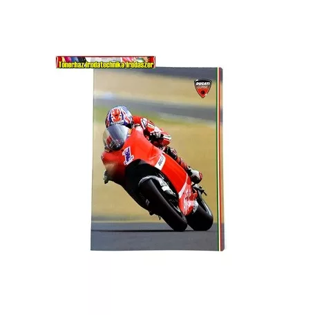 Füzet (27-40) A5 40 lap KOCKÁS (négyzethálós) Ducati Corse (27-32, 27-40)(A/5)