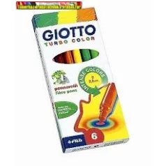 Giotto Turbo Color 6-os filctoll (rostiron)