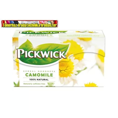 - Kiárusítás- PICKWICK Herba tea, 20x1,5 g, kamilla Lejárat: 2026.10.31