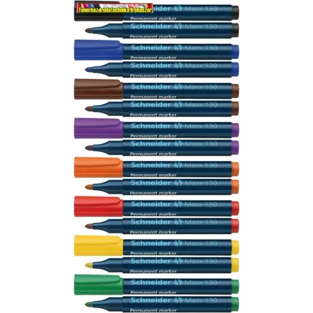 Schneider Maxx 130 alkoholos marker 1-3 mm, kupos hegyű, kül. színben