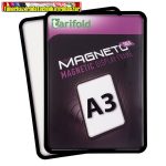   Mágneses tasak, mágneses háttal, A3, TARIFOLD Magneto Solo, fekete 195067
